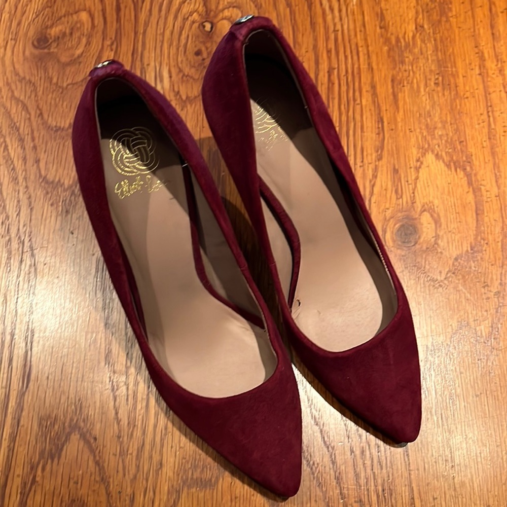Maroon Ellliott Lucca 3 inch Heels